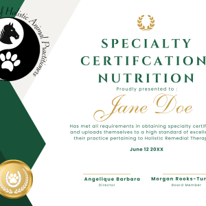 Add-On Specialty Certification Fee